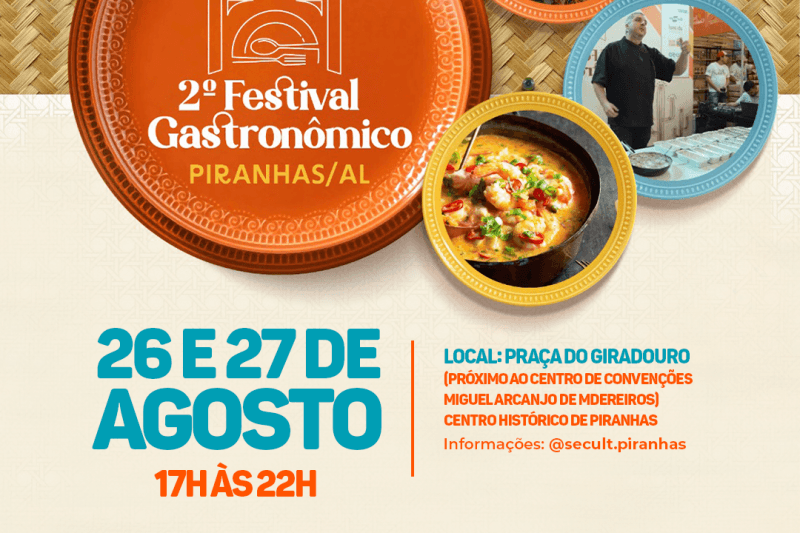 Prefeitura anuncia Festival Cultural Gastronômico com programação especial no Centro Histórico